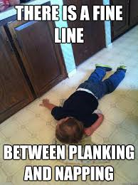 No more planking
